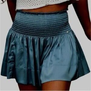 NATURAL LIFE Blue Mini Skirt